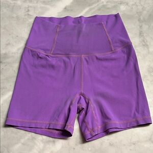 Free People FP movement never better 5” bike shorts. XS. Purple. Well worn.